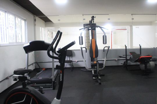 Área comum - Academia de apartamento à venda com 2 quartos, 70m² em Nova Gerti, São Caetano do Sul