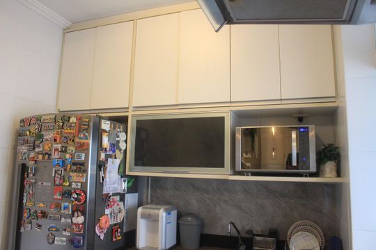 Cozinha de apartamento à venda com 2 quartos, 70m² em Nova Gerti, São Caetano do Sul