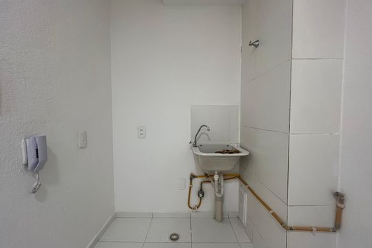 Área de Serviço de apartamento para alugar com 2 quartos, 31m² em Vila Pereira Cerca, São Paulo
