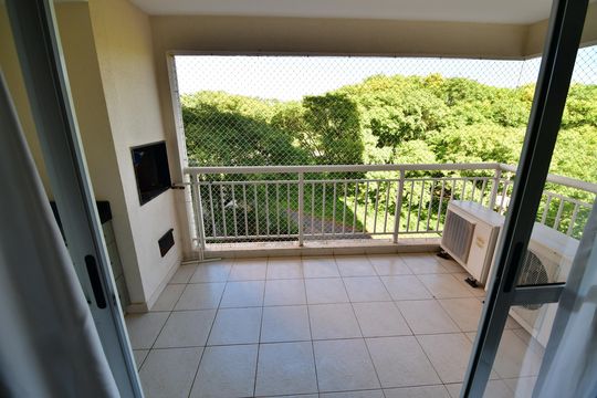 Sala - Sacada de apartamento para alugar com 3 quartos, 92m² em Vila Brandina, Campinas