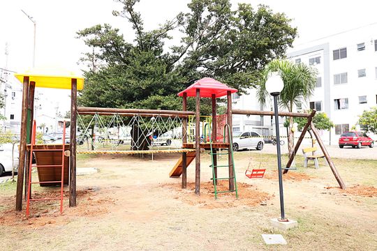 Área comum - de apartamento para alugar com 2 quartos, 50m² em Cecília, Viamão