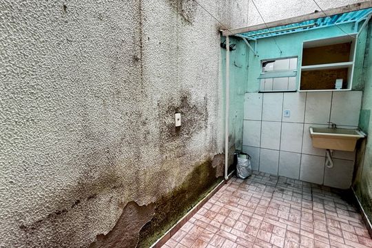 Área de Serviço de apartamento para alugar com 2 quartos, 54m² em Parque Oratório, Santo André