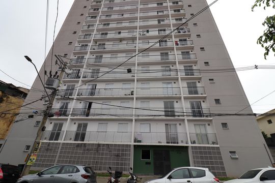 Fachada do condomínio de apartamento à venda com 2 quartos, 40m² em Vila Marari, São Paulo