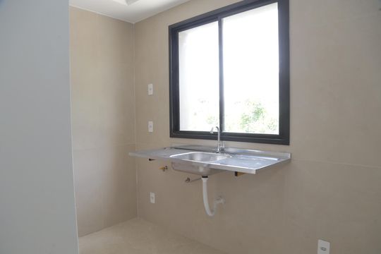 Cozinha de apartamento à venda com 2 quartos, 35m² em Cidade Líder, São Paulo