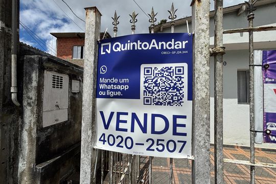Plaquinha de casa à venda com 2 quartos, 69m² em Alianca, Ribeirão Pires