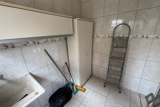 Área de serviço  de casa à venda com 2 quartos, 69m² em Alianca, Ribeirão Pires