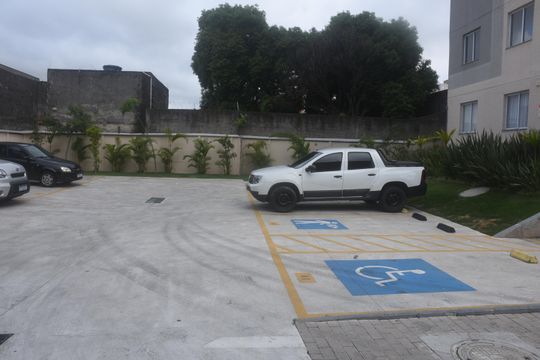 Garagem de apartamento para alugar com 1 quarto, 34m² em Vila Antonieta, São Paulo