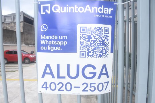 Placa de apartamento para alugar com 1 quarto, 34m² em Vila Antonieta, São Paulo