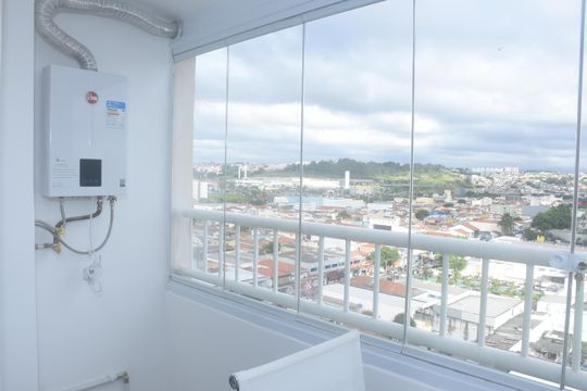 Sacada de apartamento para alugar com 1 quarto, 34m² em Vila Antonieta, São Paulo