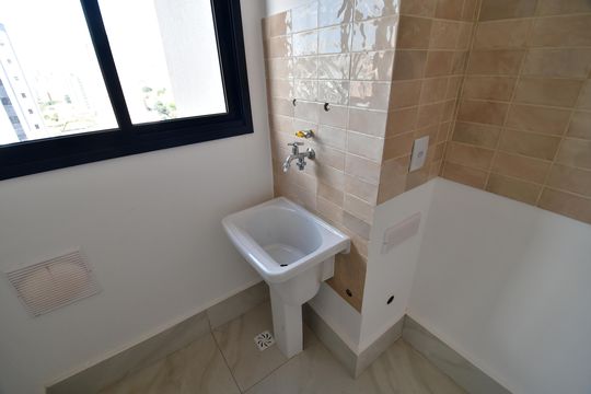 Área de Serviço de apartamento à venda com 2 quartos, 55m² em Taquaral, Campinas