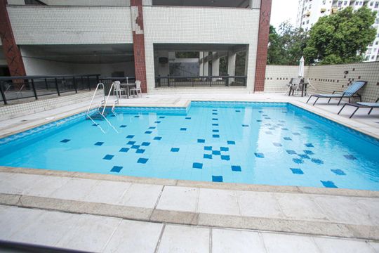 Área comum - Piscina de apartamento à venda com 4 quartos, 214m² em Freguesia (jacarepaguá), Rio de Janeiro