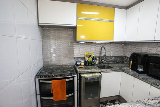 Cozinha de apartamento à venda com 4 quartos, 214m² em Freguesia (jacarepaguá), Rio de Janeiro