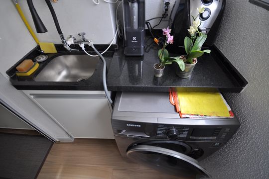 Área de Serviço de apartamento para alugar com 2 quartos, 42m² em Vila Guilherme, São Paulo