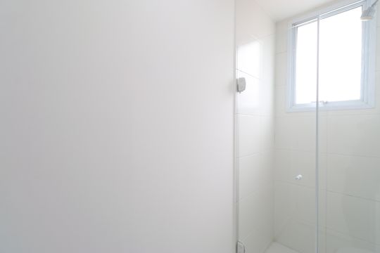 Banheiro  de apartamento para alugar com 2 quartos, 46m² em Parque Industrial Tomas Edson, São Paulo