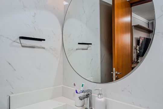 Banheiro de apartamento à venda com 2 quartos, 42m² em Ponte Rasa, São Paulo