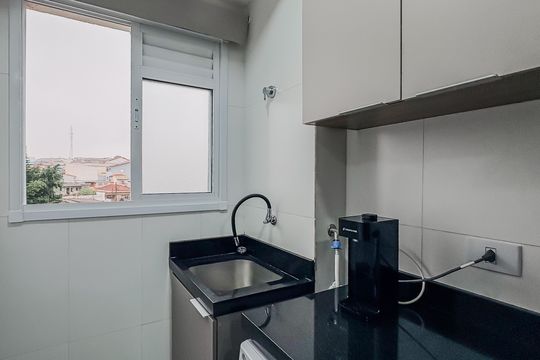 Cozinha / área de serviço de apartamento à venda com 2 quartos, 42m² em Ponte Rasa, São Paulo