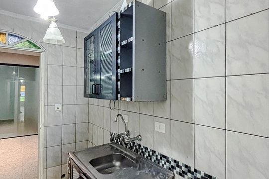 Cozinha de casa para alugar com 1 quarto, 50m² em Vila Gomes Cardim, São Paulo