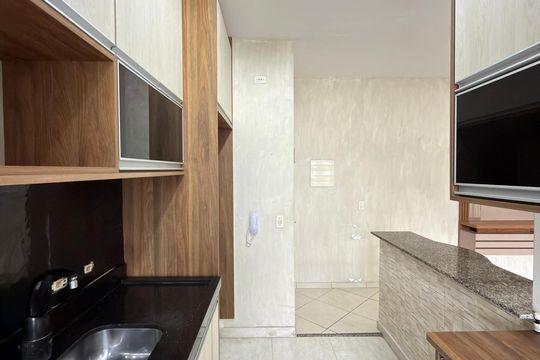Cozinha de apartamento para alugar com 3 quartos, 70m² em Vila Tupi, São Bernardo do Campo