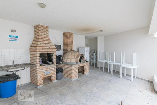 Área comum - Churrasqueira de apartamento para alugar com 3 quartos, 70m² em Vila Tupi, São Bernardo do Campo