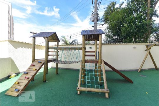 Área comum - Playground de apartamento para alugar com 3 quartos, 70m² em Vila Tupi, São Bernardo do Campo