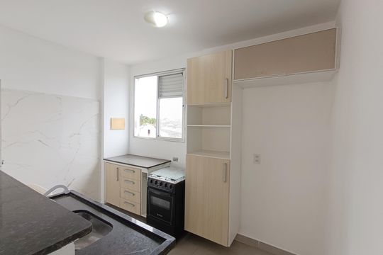 COZINHA de apartamento para alugar com 2 quartos, 55m² em Mariléa Chácara, Rio das Ostras
