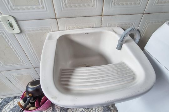 Área de Serviço de casa à venda com 2 quartos, 56m² em Vigário Geral, Rio de Janeiro