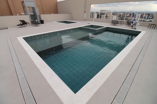 Área comum - Piscina de apartamento para alugar com 3 quartos, 80m² em Parque Industrial, São José dos Campos