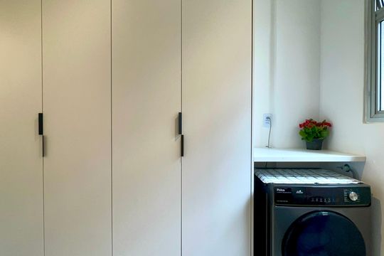 Área de Serviço de apartamento à venda com 2 quartos, 81m² em Jardim Paulista, São Paulo