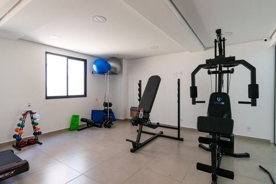 Área comum - Academia de apartamento para alugar com 1 quarto, 41m² em Parque Jabaquara, São Paulo