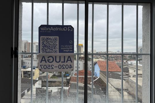 Placa  de apartamento para alugar com 2 quartos, 42m² em Jardim Flor da Montanha, Guarulhos