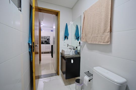 Banheiro de apartamento à venda com 2 quartos, 40m² em Artur Alvim, São Paulo