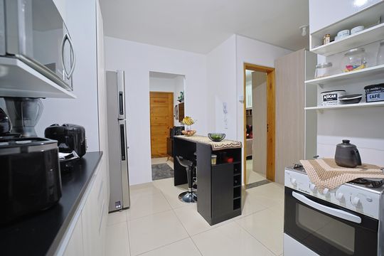 Cozinha de apartamento à venda com 2 quartos, 40m² em Artur Alvim, São Paulo