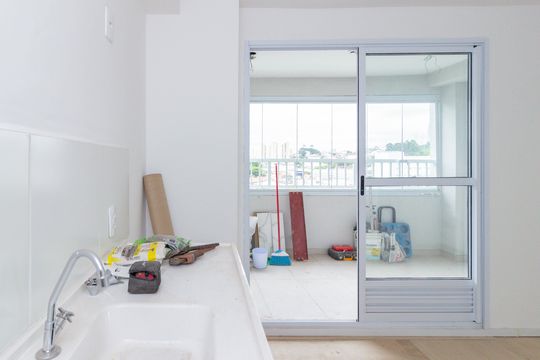 Cozinha de kitnet/studio para alugar com 2 quartos, 35m² em Freguesia do Ó, São Paulo