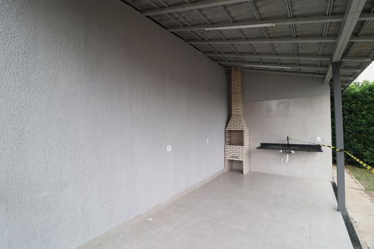 Área comum - Churrasqueira de apartamento para alugar com 2 quartos, 45m² em Mansour, Uberlândia