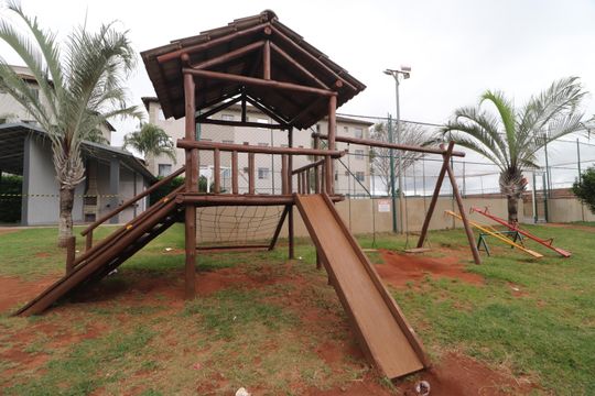 Área comum - Playground de apartamento para alugar com 2 quartos, 45m² em Mansour, Uberlândia