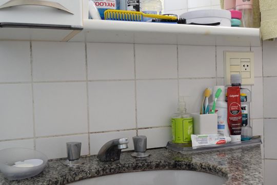 Banheiro da Suíte de apartamento à venda com 2 quartos, 75m² em Pinheiros, São Paulo