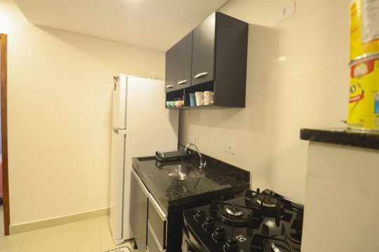 Cozinha e Área de Serviço de apartamento para alugar com 1 quarto, 29m² em Vila Constança, São Paulo