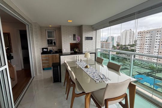 Apartamento à venda com 3 quartos, 109m² em Jardim Caravelas, São Paulo