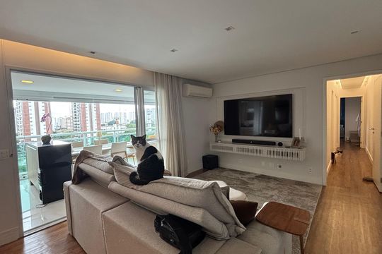 Apartamento à venda com 3 quartos, 109m² em Jardim Caravelas, São Paulo