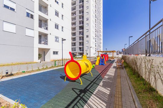 Área comum - Playground de apartamento para alugar com 2 quartos, 37m² em Jardim Copiuva, Carapicuíba