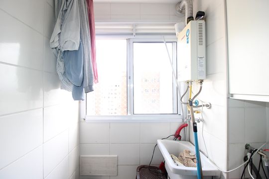 Área de Serviço de apartamento para alugar com 2 quartos, 46m² em Colônia (zona Leste), São Paulo