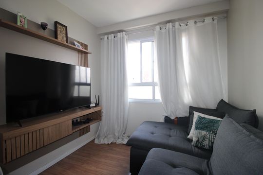 Sala de apartamento para alugar com 2 quartos, 46m² em Colônia (zona Leste), São Paulo