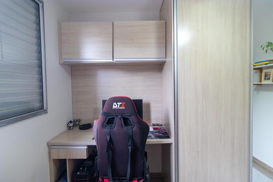 Quarto 01 de apartamento para alugar com 2 quartos, 49m² em Loteamento Parque São Martinho, Campinas