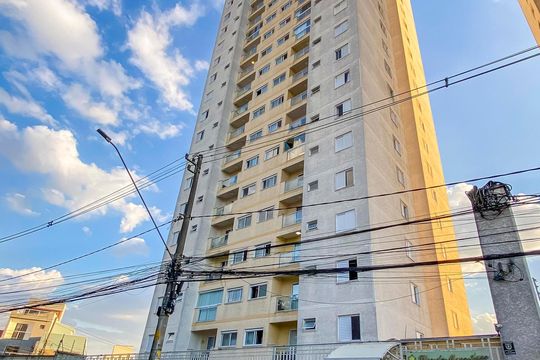 Fachada de apartamento para alugar com 2 quartos, 66m² em Parque Sao Vicente, Santo André