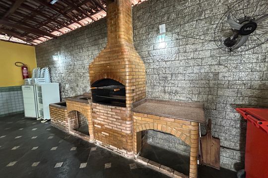 Área comum - Churrasqueira de apartamento para alugar com 2 quartos, 48m² em Inhaúma, Rio de Janeiro