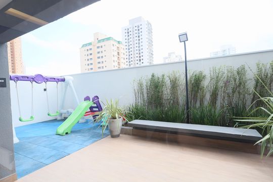 Área comum - Playground de apartamento à venda com 2 quartos, 46m² em Km 18, Osasco