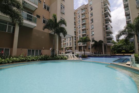 Área comum - Piscina de apartamento para alugar com 1 quarto, 40m² em Taquara, Rio de Janeiro
