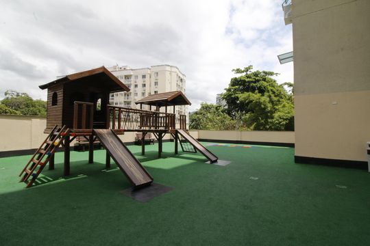 Área comum - Playground de apartamento para alugar com 1 quarto, 40m² em Taquara, Rio de Janeiro
