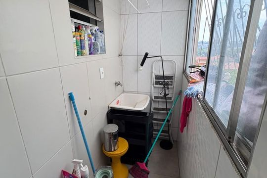 Cozinha e Área de Serviço de apartamento para alugar com 2 quartos, 45m² em Betania, Contagem