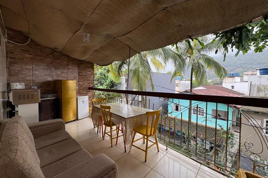 Varanda gourmet de casa para alugar com 2 quartos, 68m² em Barra da Tijuca, Rio de Janeiro